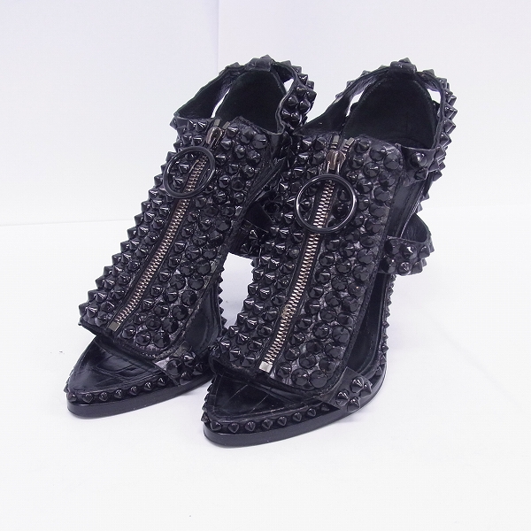 実際に弊社で買取させて頂いたGIVENCHY/ジバンシィ スタッズ  ピンヒールサンダル 38