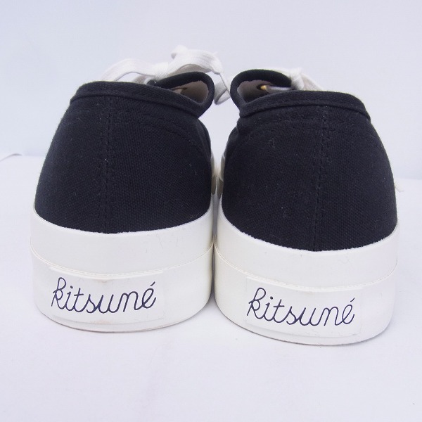 実際に弊社で買取させて頂いたMAISON KITSUNE/メゾンキツネ キャンバス シューズ/27.5の画像 1枚目