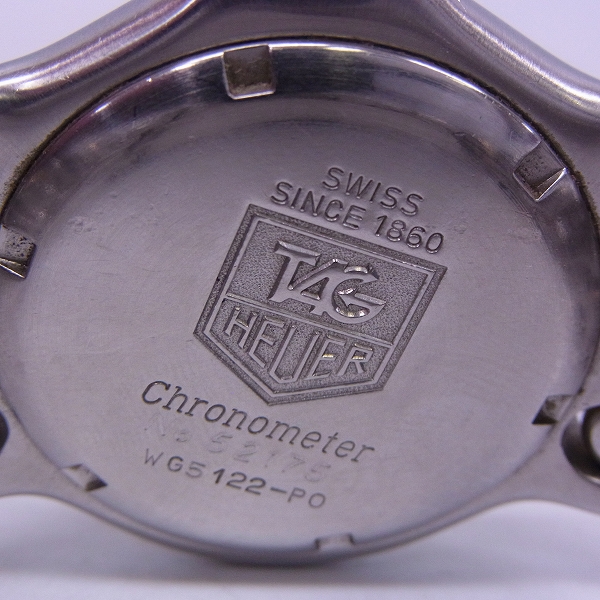 実際に弊社で買取させて頂いたTAGHeuer/タグホイヤー CHRONOMETER/クロノメーター 自動巻 腕時計 WG5122-POの画像 3枚目