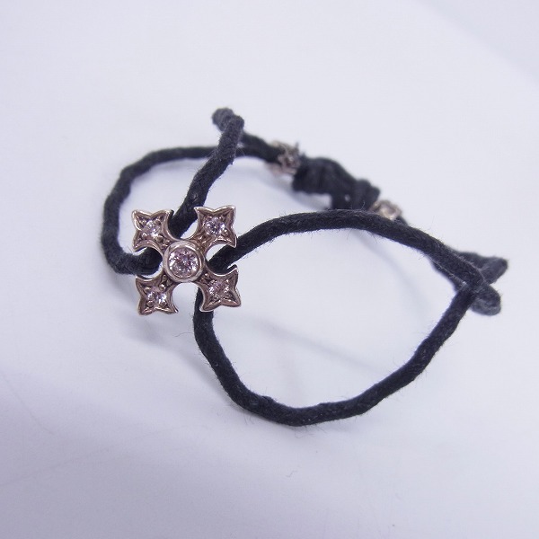 実際に弊社で買取させて頂いたLoree Rodkin/ローリーロドキン ファンシークロス コードブレスレット 