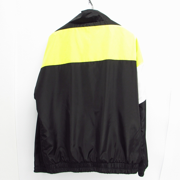 実際に弊社で買取させて頂いたFILA/フィラ ジップアップ ナイロンブルゾン イエロー/Mの画像 1枚目