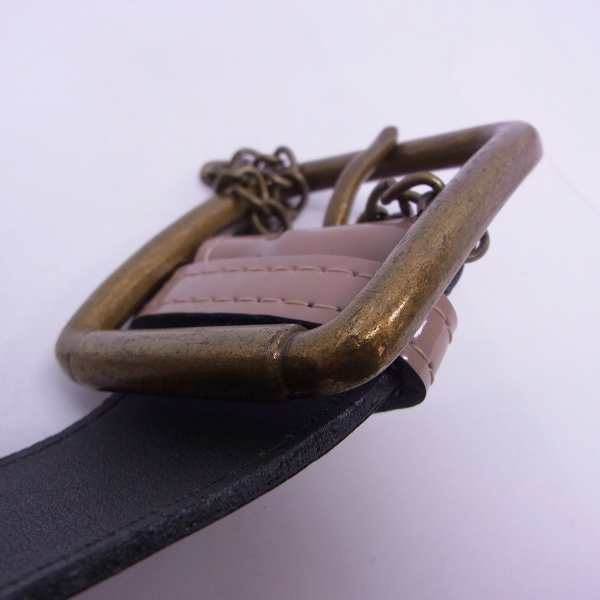 実際に弊社で買取させて頂いたKAREN WALKER/カレン ウォーカー ベルト 2点セットの画像 6枚目