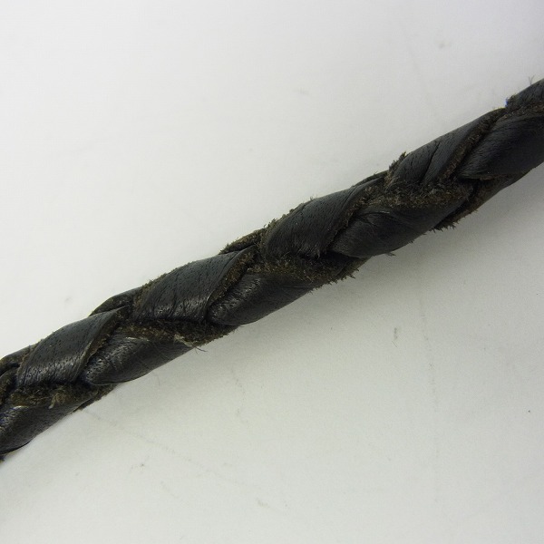 実際に弊社で買取させて頂いたA&G/エーアンドジー クロステイル レザーネックレス/チョーカー ローラーリンクの画像 6枚目