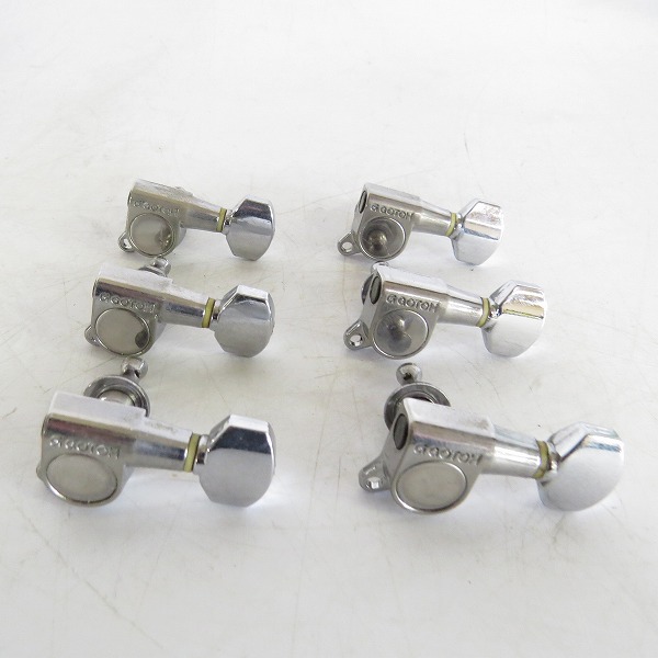実際に弊社で買取させて頂いたGOTOH/ゴトー エレキギター用 ペグ 6連 クロームメッキの画像 0枚目