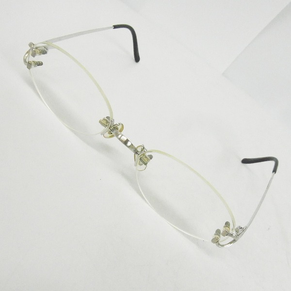 実際に弊社で買取させて頂いたCartier/カルティエ 眼鏡/メガネフレーム ツーポイント フランス製/135