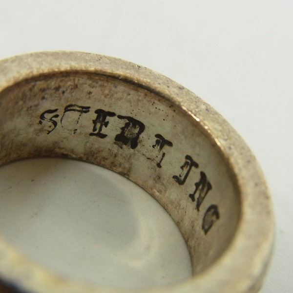 実際に弊社で買取させて頂いたA&G/エーアンドジー スピナースカルバンド リング/18号の画像 4枚目