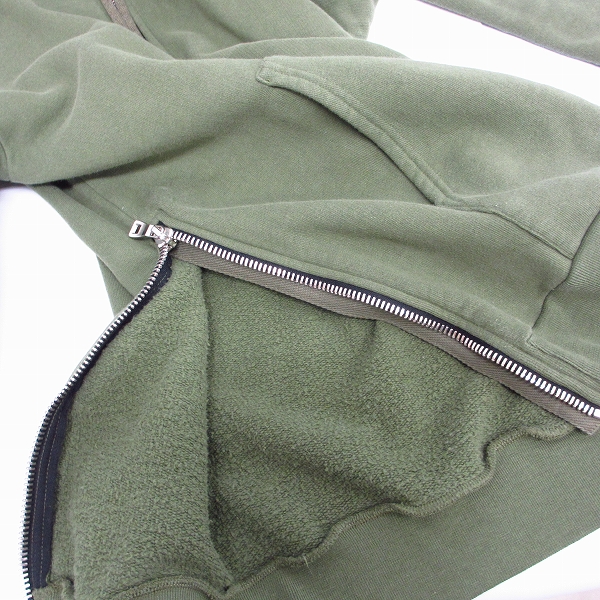 実際に弊社で買取させて頂いたBALMAIN/バルマン 14aw サイドジップパーカー  W4HJ643C619/Sの画像 7枚目