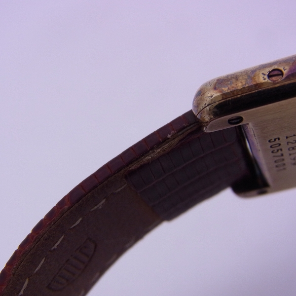 実際に弊社で買取させて頂いたCartier/カルティエ マストタンク ヴェルメイユ MUST TANK VERMEIL/5057001【動作未確認】の画像 5枚目