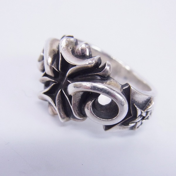 実際に弊社で買取させて頂いたDEAL DESIGN/ディールデザイン クロスリング 18.5号