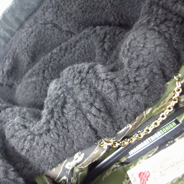 実際に弊社で買取させて頂いたBACK CHANNEL/バックチャンネル ミラレイン社 MILLERAIN HOODED JACKET オイルドフードジャケット Mの画像 5枚目