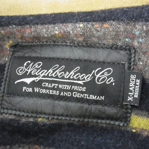 実際に弊社で買取させて頂いたNEIGHBORHOOD/ネイバーフッド LOCO/CL-JKT スエードレザー ジャケット/XLの画像 2枚目