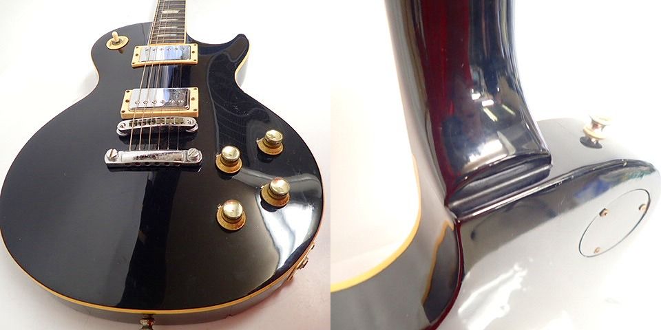 実際に弊社で買取させて頂いた★GRECO/グレコ Standard/スタンダード レスポールタイプ ブラック エレキギターの画像 7枚目