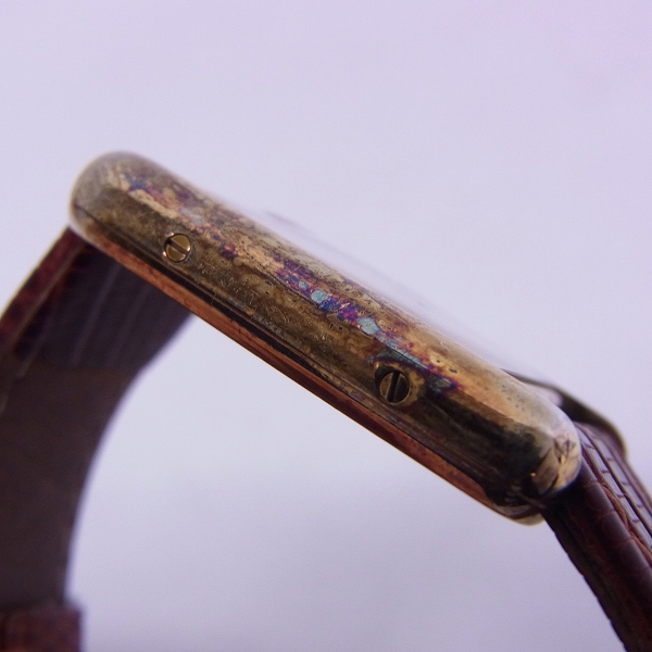 実際に弊社で買取させて頂いたCartier/カルティエ マストタンク ヴェルメイユ MUST TANK VERMEIL/5057001【動作未確認】の画像 6枚目