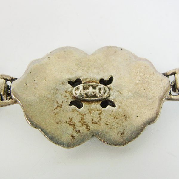 実際に弊社で買取させて頂いたA&G/エーアンドジー ビッグクロス リンクブレスレットの画像 2枚目