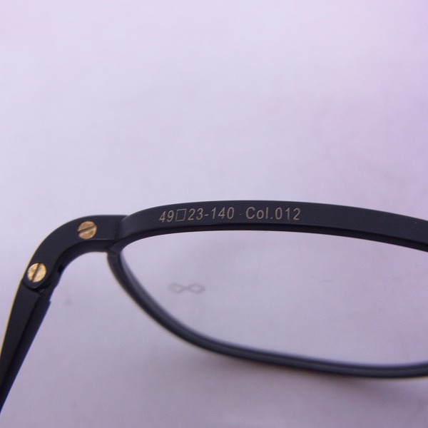 実際に弊社で買取させて頂いたOLIVER GOLDSMITH/オリバーゴールドスミス Door 眼鏡/メガネフレームの画像 7枚目