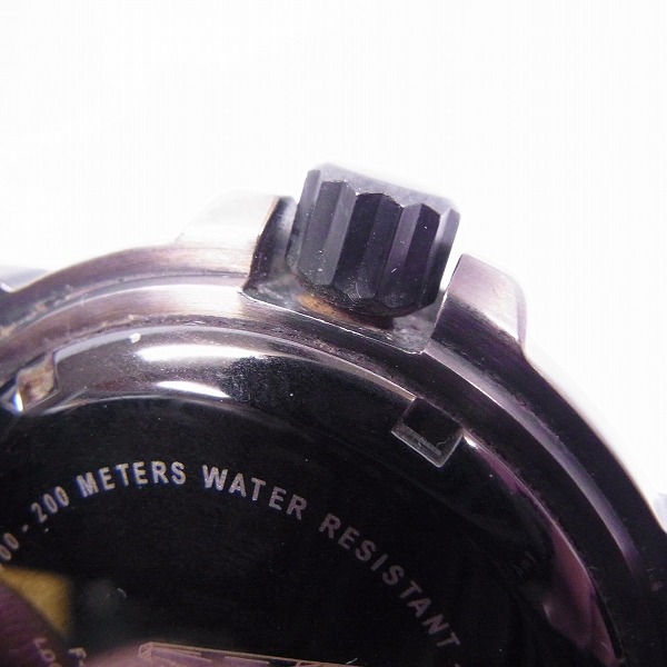 実際に弊社で買取させて頂いたLUMINOX/ルミノックス F-117 ナイトホーク 6400-200 腕時計/黒【動作未確認】の画像 6枚目