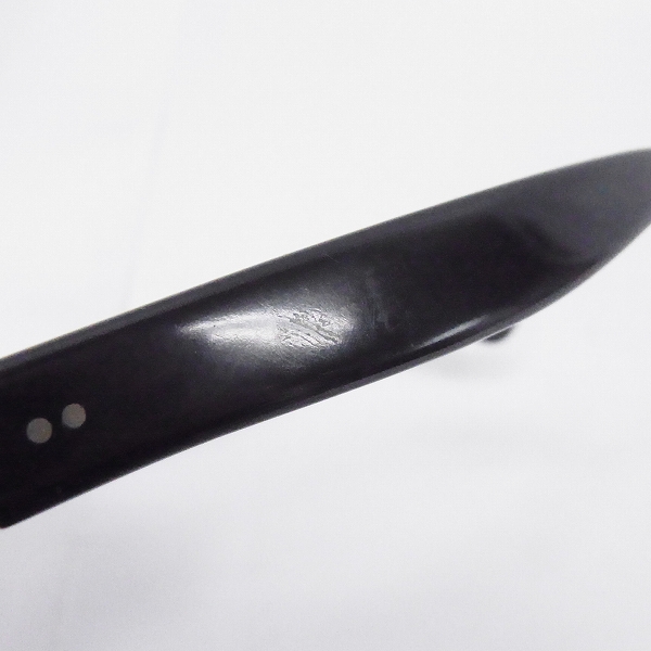 実際に弊社で買取させて頂いたspec espace/スペックエスパス セルロイド 西野正美 メガネフレーム ES-8201の画像 7枚目