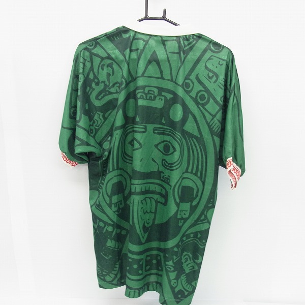 実際に弊社で買取させて頂いたABA SPORT/アバスポーツ 98年ワールドカップ メキシコ代表 ユニフォームの画像 1枚目