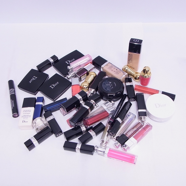 実際に弊社で買取させて頂いたChristian Dior/クリスチャン・ディオール 口紅 グロス アイシャドウ等 40点↑ おまとめ