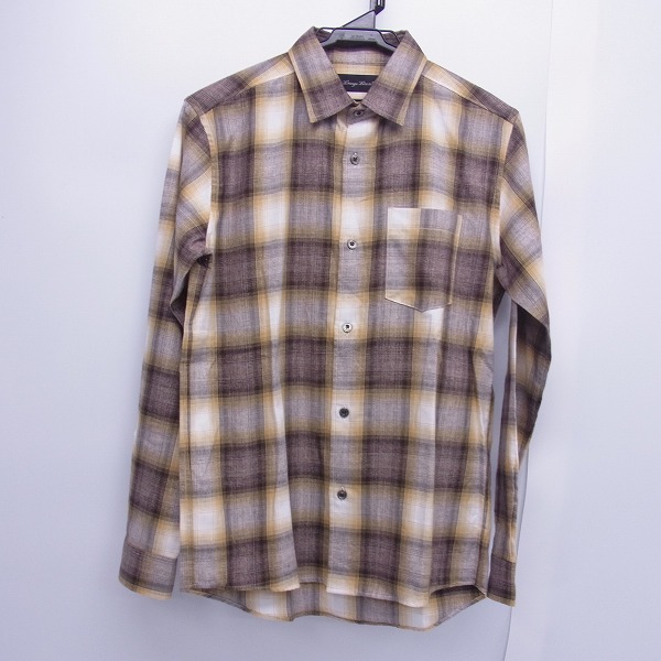 実際に弊社で買取させて頂いたLOUNGE LIZARD/ラウンジリザード チェック柄ネルシャツ 1