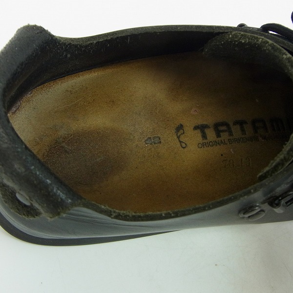 実際に弊社で買取させて頂いたTATAMI/タタミ BIRKENSTOCK/ビルケンシュトック/42の画像 4枚目