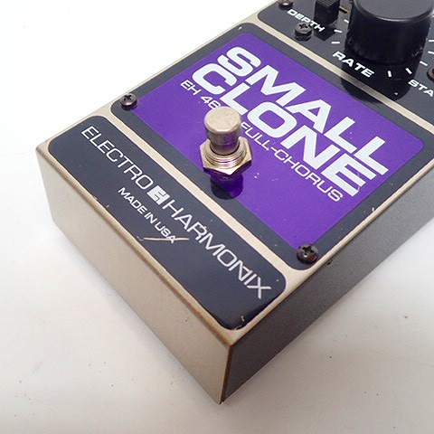 実際に弊社で買取させて頂いた【音出し確認済み】electro-harmonix/エレクトロハーモニクス SMALL CLONE EH 4600 FULL-CHORUS エフェクターの画像 5枚目