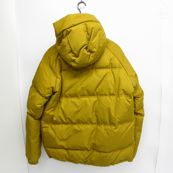 実際に弊社で買取させて頂いたBACK CHANNEL/バックチャンネル ダウンフードジャケット マスタード Mの画像 1枚目
