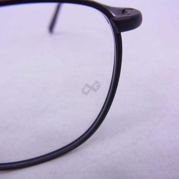 実際に弊社で買取させて頂いたOLIVER GOLDSMITH/オリバーゴールドスミス Door 眼鏡/メガネフレームの画像 8枚目