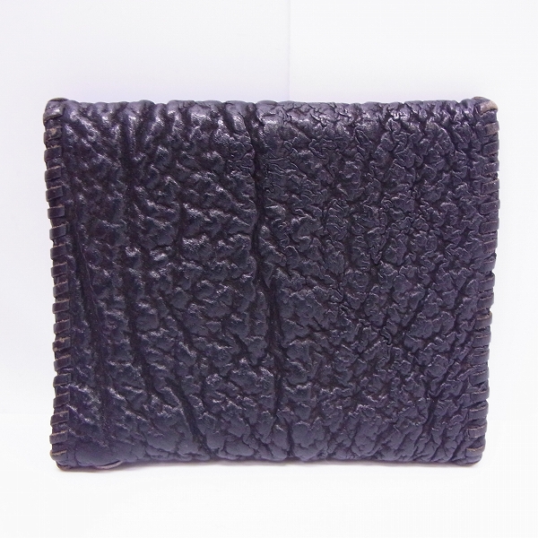 実際に弊社で買取させて頂いたA&G/エーアンドジー 1スナップ スティングレイ クラウンインレイ レザーウォレットの画像 1枚目