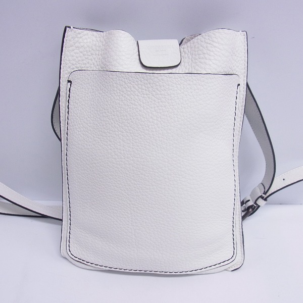 実際に弊社で買取させて頂いたGIORGIO ARMANI/ジョルジオアルマーニ レザーショルダーバッグ/メッセンジャーバッグ