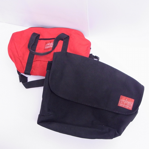 実際に弊社で買取させて頂いたManhattan Portage/マンハッタンポーテージ メッセンジャー/ミニボストンバッグ 2点セット