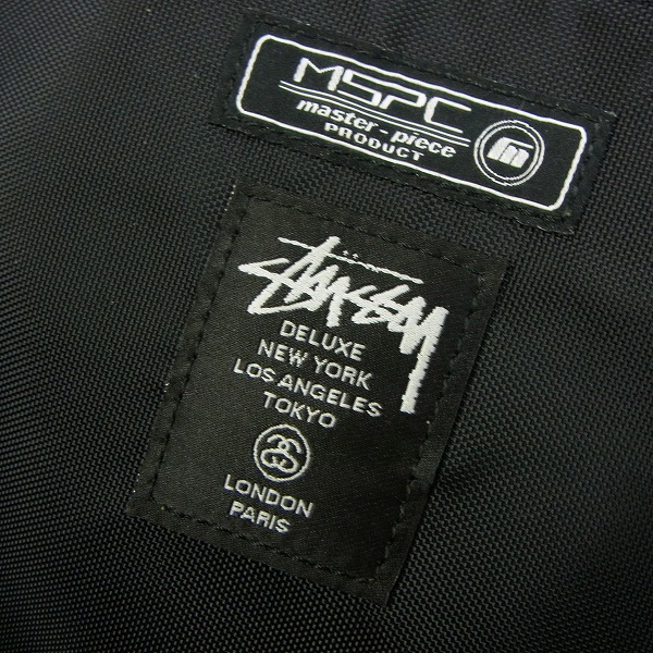 実際に弊社で買取させて頂いたSTUSSY×master-piece ステューシー マスターピース ボディバッグの画像 4枚目