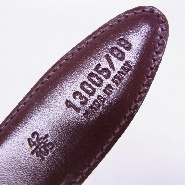 実際に弊社で買取させて頂いたBALLY/バリー Bロゴバックル レザーベルトの画像 3枚目