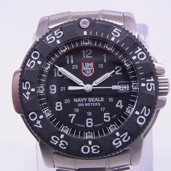 実際に弊社で買取させて頂いたLUMINOX/ルミノックス NAVY SEALS/ネイビーシールズ 3100【動作未確認】