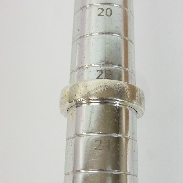 実際に弊社で買取させて頂いたCRAZY PIG/クレイジーピッグ plain band ring -light-/プレーン バンド リング/ライト 23号の画像 4枚目