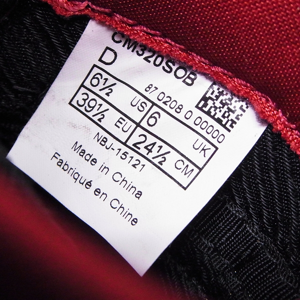 実際に弊社で買取させて頂いたNew Balance/ニューバランス クローズzero CM320SO B/24.5の画像 5枚目