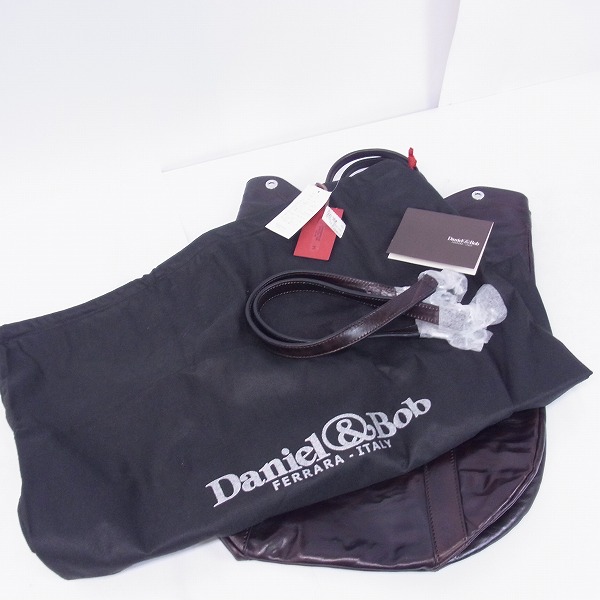 実際に弊社で買取させて頂いた【未使用】Daniel&Bob/ダニエル&ボブ CULODORO RODI/クロドーロ RODI/ロディ P022 レザートートバッグ/ショルダーバッグの画像 7枚目