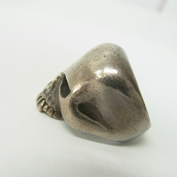 実際に弊社で買取させて頂いたCRAZY PIG/クレイジーピッグ ラージエビルスカルリング/EVIL SKULL/18号の画像 2枚目