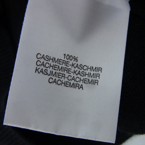 実際に弊社で買取させて頂いたBURBERRY LONDON/バーバリーロンドン レディース カシミヤ 半袖クルーネックニット/XLの画像 3枚目