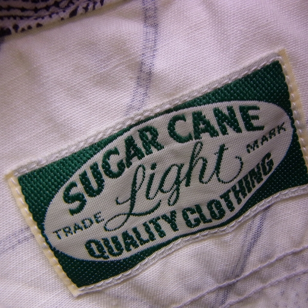 実際に弊社で買取させて頂いたSUGAR CANE Light/シュガーケーン ライト 総柄 長袖シャツ/Mの画像 2枚目