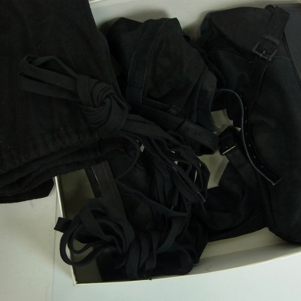 実際に弊社で買取させて頂いたANN DEMEULEMEESTER/アンドゥムルメステール SHOE DOUBLE NAP NERO/ヌバック レザーブーツ/41の画像 8枚目