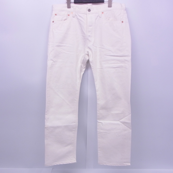 実際に弊社で買取させて頂いたSUGAR CANE/シュガーケーン Lot 471 ホワイト デニムパンツ/33