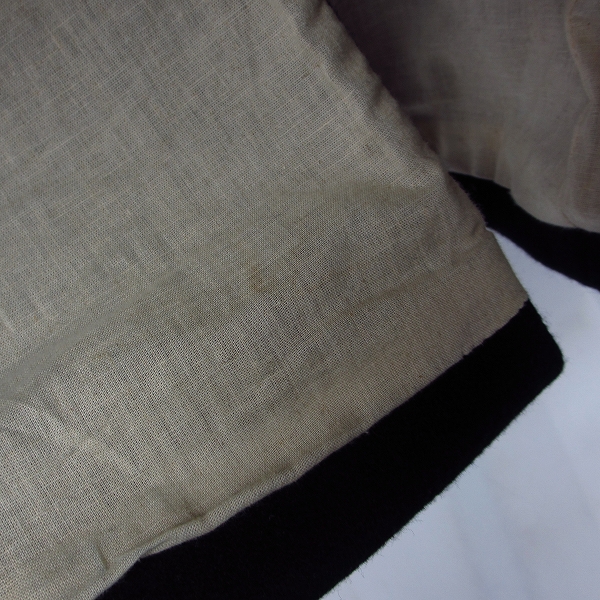 実際に弊社で買取させて頂いたEDIFICE/エディフィス 日本製/ウール混 コート ネイビー 38の画像 6枚目