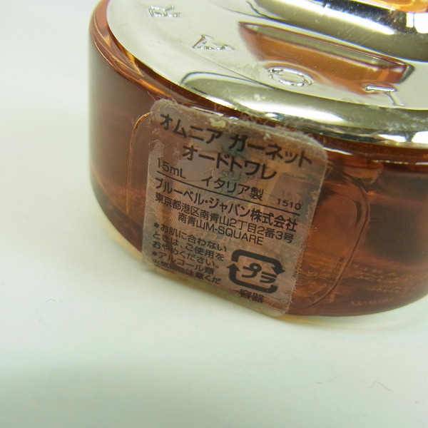 実際に弊社で買取させて頂いたBVLGARI/ブルガリ オ パフメ オーデブラン/オーデブルー/オムニア アメジスト/クリスタリン/ガーネット等香水6点セットの画像 4枚目