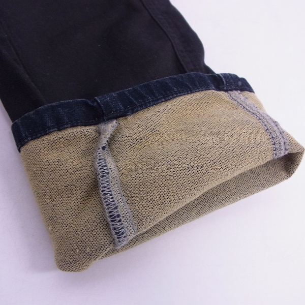 実際に弊社で買取させて頂いたDIESEL BLACK GOLD/ディーゼル スウェットデニムパンツ/32の画像 9枚目