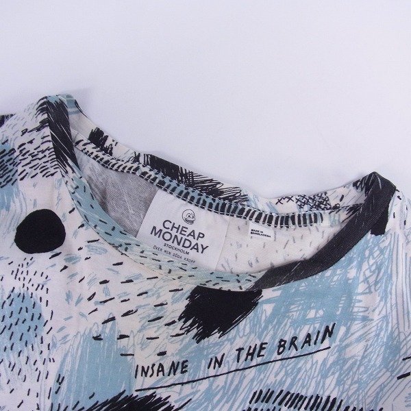実際に弊社で買取させて頂いたCHEAP MONDAY/チープマンデー 英字プリントTシャツ/長袖シャツ等 7点セットの画像 7枚目