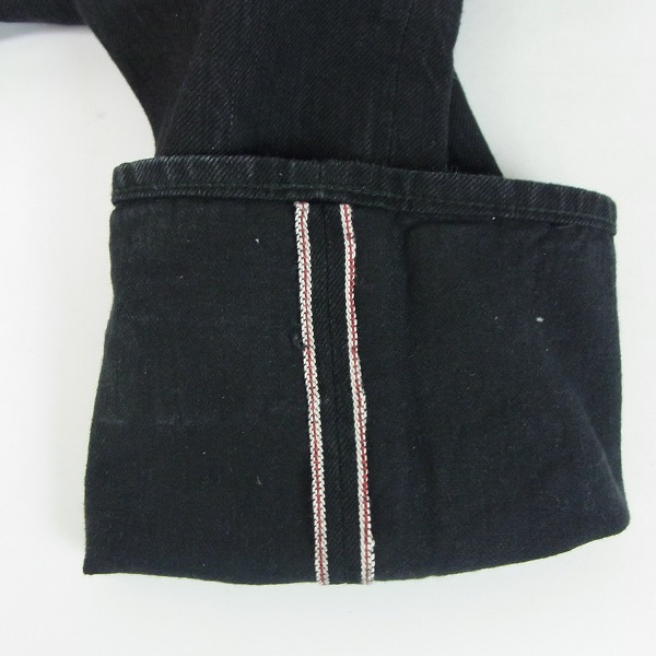 実際に弊社で買取させて頂いたSUGAR CANE/シュガーケーン ストレート デニムパンツ SC41470/W29L32の画像 7枚目