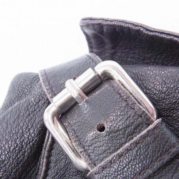 実際に弊社で買取させて頂いたMARCO TAGLIAFERRI/マルコタリアフェリ vera pelle レザー トートバッグの画像 6枚目