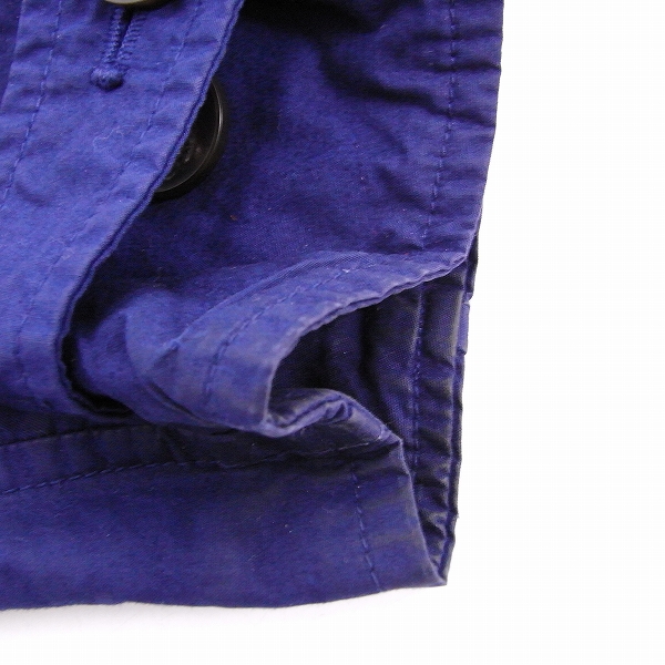 実際に弊社で買取させて頂いたEDIFICE/エディフィス STUDIOUS/ステュディオス他 ストライプ柄/ロング丈/デニムシャツ等 Size：M/L/2/44 4点セットの画像 6枚目