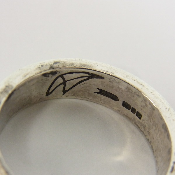 実際に弊社で買取させて頂いたCRAZY PIG/クレイジーピッグ plain band ring -light-/プレーン バンド リング/ライト 23号の画像 3枚目